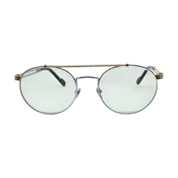 Stylish Silver and Gold Men's Sunglasses - Picture 1 of 5